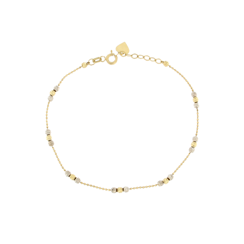 Bransoletka łańcuszkowa z kulkami