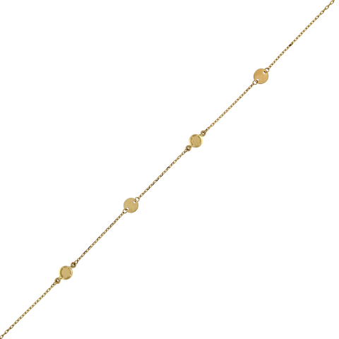 Bransoletka elementowa z kóleczkami